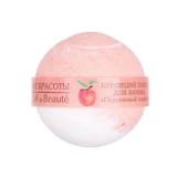 Beauty Cafe Šumeća kugla za kupanje "Breskva sorbet" 120 gr