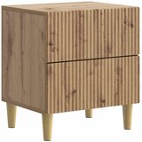 vidaXL Noćni ormar Hrast artisan 43 x 34 5 x 48 cm Konstruirano drvo - Hrast artisan 1 | shoptok.hr