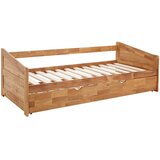 Livetastic RAZTEGLJIVA POSTELJA 90 cm x 200 cm , barve hrasta | Shoptok.si