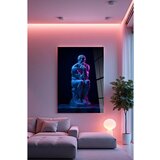 WALLXPERT Hhlneon0013 - Višenamenska Dekorativna Slika od Temperiranog Stakla 50 x 70 cm | Eponuda.com