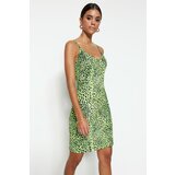Trendyol Dress - Green - Bodycon Cene