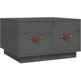 The Living Store Stolić za kavu sivi 60 x 53 x 35 cm od masivne borovine | shoptok.hr