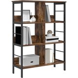  Polica Dimljeni hrast 82 x 32 x 112 cm Konstruirano drvo | shoptok.hr