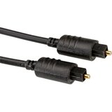 Value Toslink digital audio priključni kabel [1x moški konektor Toslink (ODT) - 1x moški konektor Toslink (ODT)] 5.00 m črna, (20431610) Cene