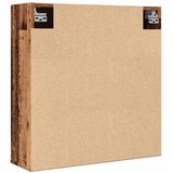  Kupaonski ormarić s ogledalom staro drvo 64x20x66,5 cm | shoptok.hr