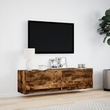  Zidni TV ormarić LED boja dimljenog hrasta 140x31x38 cm | Eponuda.ba