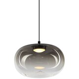  LED luster na sajli VASO LED/4W/230V preč. 18 cm crna/dimljena | Eponuda.com