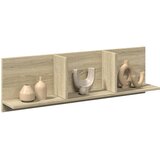  Zidni ormarić boja hrasta 100x16,5x30 cm od konstruiranog drva | shoptok.hr