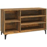 Maison Chic Omarica za obutev - Kopa za čevlje dimljeni hrast 102x36x60 cm inženirski les, (21776569) Cene