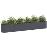  Povišeni vrtni krevet Antracit 280 x 40 x 40 cm | shoptok.hr