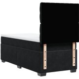  Box spring krevet s madracem crni 90x190 cm baršunasti | shoptok.hr