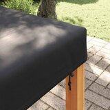  Pokrov za stol 112 x 112 x 15 cm Četvrtasti Vodootporan Crna | shoptok.hr
