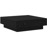 vidaXL Stolić za kavu Crni hrast Konstruirano drvo 90 x 90 x 28 cm | shoptok.hr