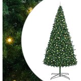  Božićno drvce s ukrasnim gudačkim svjetlima Zelena 400 cm PVC | shoptok.hr