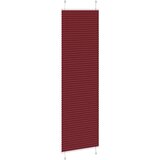  Plisirana zavjesa Bordo crvena 55x200 cm Širina tkanine 54,4 cm Poliester | shoptok.hr