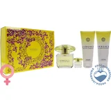 Versace Yellow Diamond 90ml EDT + minijatura 5ml + Body Losion 100ml + Gel za tuširanje 100ml
