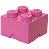Lego Rožnata kavdratna škatla za shranjevanje LEGO®