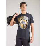 Under Armour Funkcionalna majica 'VARSITY CREST' svetlo modra / rumena / siva / črna | Shoptok.si