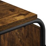  Bocni stol Dimljeni hrast 40 x 31 x 55 cm Konstruirano drvo | shoptok.hr