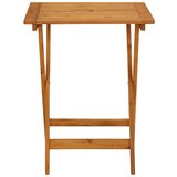  Sklopivi vrtni stol 60 x 60 x 75 cm od masivnog bagremovog drva | shoptok.hr