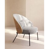 Kave Home Siva/u prirodnoj boji fotelja Eamy – | shoptok.hr