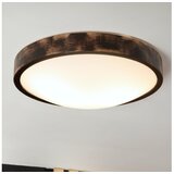 Brilagi plafonsko svetlo carvalho slim smokey 2xE27/60W/230V hrast pr. 37,5 cm | Eponuda.com