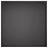  Vrtna saksija Crna 40 x 40 x 30 cm Čelična vrata - Crna 40 x 40 x 30 cm 1 | shoptok.hr