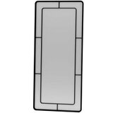 Hanah home Metalno Ogledalo Edgea Black | ePonuda.com