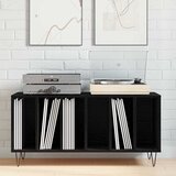  Ormar za ploče Crni hrast 100 x 38 x 48 cm Konstruirano drvo | shoptok.hr