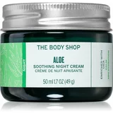 The Body Shop Aloe pomirjajoča nočna krema za občutljivo kožo 50 ml