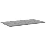  Jastuk za vrtnu klupu sivi 200 x (50+50) x 7 cm tkanina Oxford | shoptok.hr