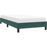  posteljni okvir brez vzmetnice temno zelena 90x220 cm žamet, (21829344) | Shoptok.si