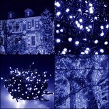  Božićne LED lampice 500 kom, plava | shoptok.hr