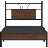  Okvir kreveta bez madraca smeđa boja hrasta 90x190 cm drveni | shoptok.hr