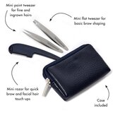 Tweezerman G.E.A.R. putni set (za obrve) s putnom torbicom | shoptok.hr
