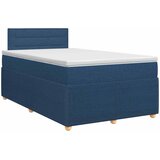  Boxspring krevet s madracem Plava 120 x 190 cm Tkanina | shoptok.hr