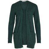 Vila Plašči Noos Cardigan Ril - Pineneedle Zelena | Shoptok.si