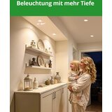 HOMEOW 9x 85 mm vgradni LED reflektor 6 W, 3000–6500 K | Shoptok.si