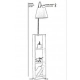 Opviq podna lampa stel 8744 5