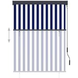  Vanjska roleta 120 x 250 cm plavo-bijela | shoptok.hr