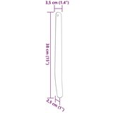  Strugači za konjski znoj 3 kom srebrni aluminij | shoptok.hr