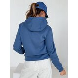 DStreet Bluza damska BASIC z kapturem niebieski | Shoptok.si