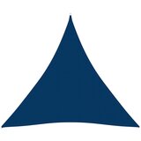 vidaXL Jedro za zaštitu od sunca od tkanine Oxford trokutasto 4x5x5 m plavo - Plava 4 x 5 x 5 m 1 Cijene