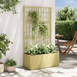  Vrtni saksija s rešetkom Zelena 80 x 36 x 140 cm PP | shoptok.hr