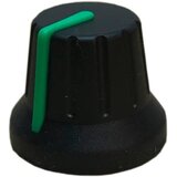  Okretni gumb S pokazivačem Crno-zelena (Ø x V) 18.8 mm x 15.24 mm PSP 49009-GREEN 1 ST Cijene