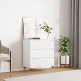  Komoda bijela 60 x 35 x 70 cm od konstruiranog drva | shoptok.hr