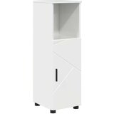 vidaXL kopalniška omarica bela z visokim sijajem 30 x 35 x 95 cm | Shoptok.si
