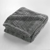 Douceur d intérieur Sivi prekrivač od mikroflanela 180x220 cm Arya – | shoptok.hr