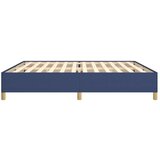  Posteljni okvir modra 200x200 cm blago, (20726584) | Shoptok.si