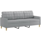 Maison Chic kavč - Sofa - Kanape trosed svetlo siv 180 cm blago, (21727328) | Shoptok.si